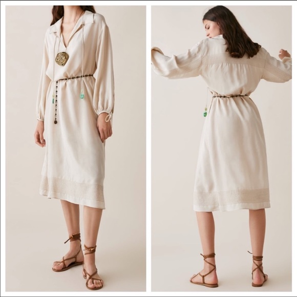 Zara Studio Collection s/s 19 silky midi S - Picture 3 of 14